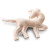 Toy dog ​​made of chew leather